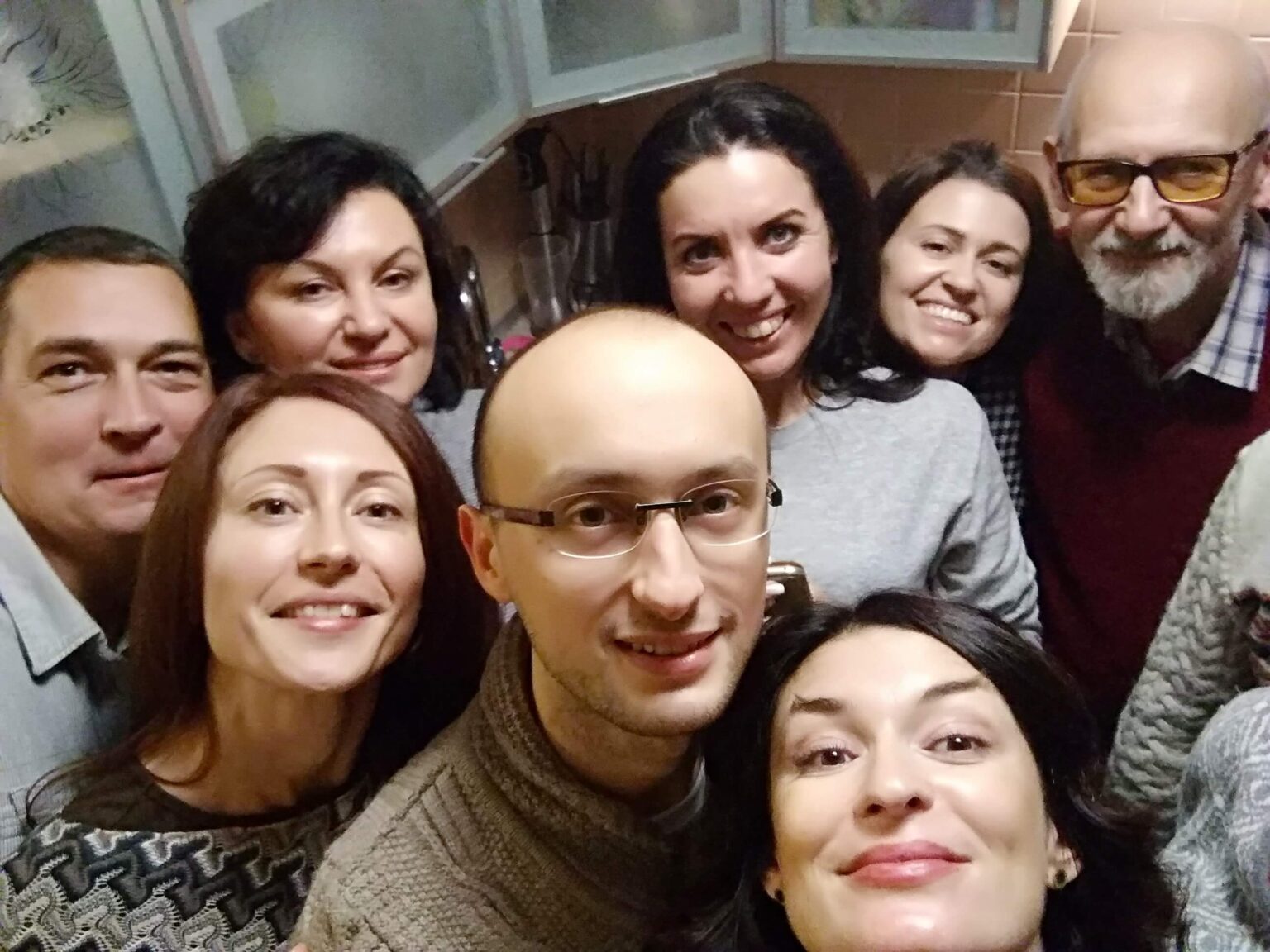 My monthly supervision group with Sergey Sytnik, December 2018, Kyiv